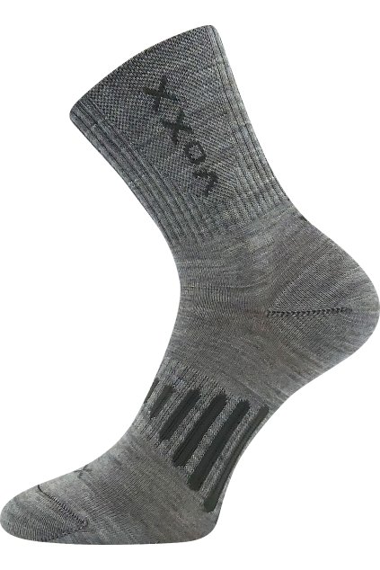 ponožky Powrix - světle šedá (Velikost 35-38 (23-25), 1 pár)