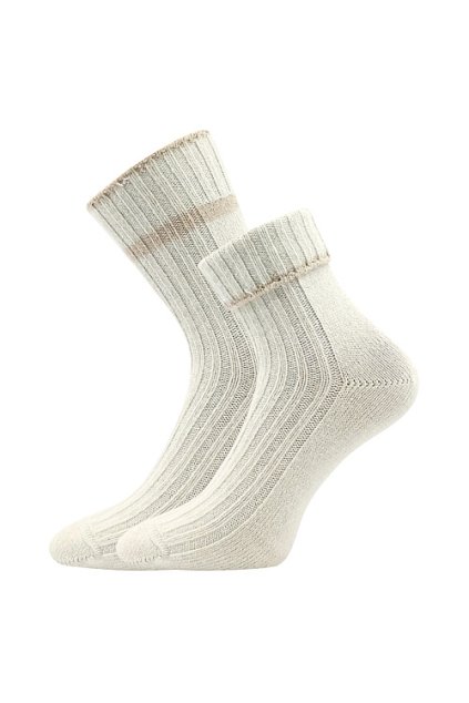 ponožky Civetta - smetanová (Velikost 35-38 (23-25), 1 pár)