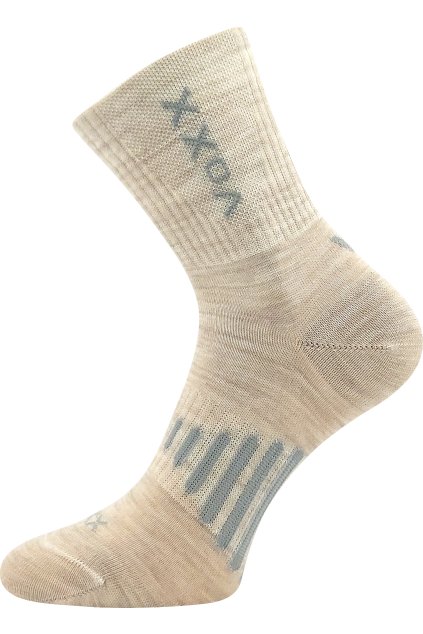 ponožky Powrix - béžová (Velikost 35-38 (23-25), 1 pár)