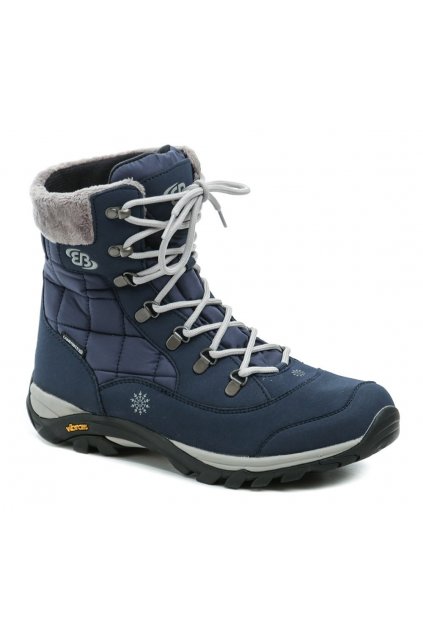 Lico Brütting 711020 Himalaya modré dámské nadměrné zimní boty