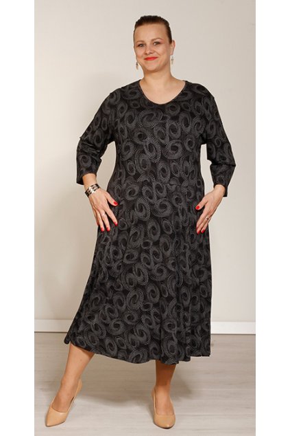 Princes šaty střižené pod prsy NELČA 120 cm