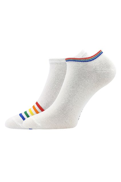 ponožky Piki 74 - bílá (Velikost 35-38 (23-25), 2 pár)