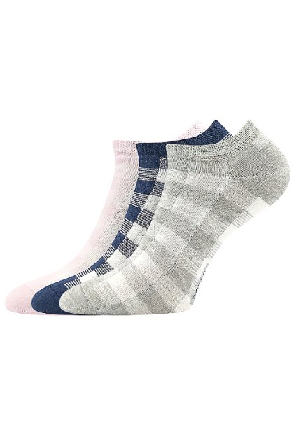 ponožky Piki 76 - mix A (Velikost 35-38 (23-25), 3 pár)