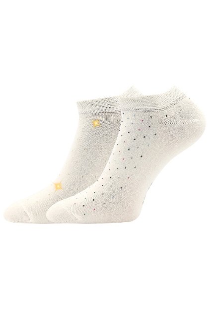 ponožky Piki 82 - smetanová (Velikost 35-38 (23-25), 2 pár)