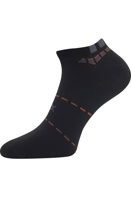 ponožky Rex 16 - černá (Velikost 39-42 (26-28), 3 pár)