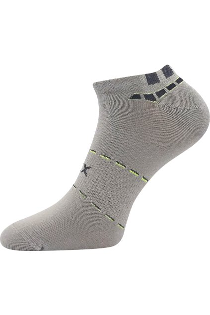 ponožky Rex 16 - šedá (Velikost 39-42 (26-28), 3 pár)