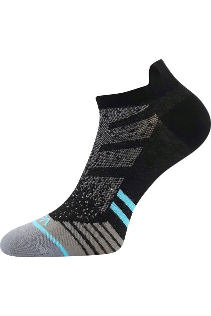 ponožky Rex 17 - černá (Velikost 35-38 (23-25), 3 pár)