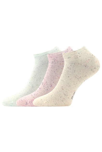 ponožky Nopkana - mix B (Velikost 35-38 (23-25), 3 pár)