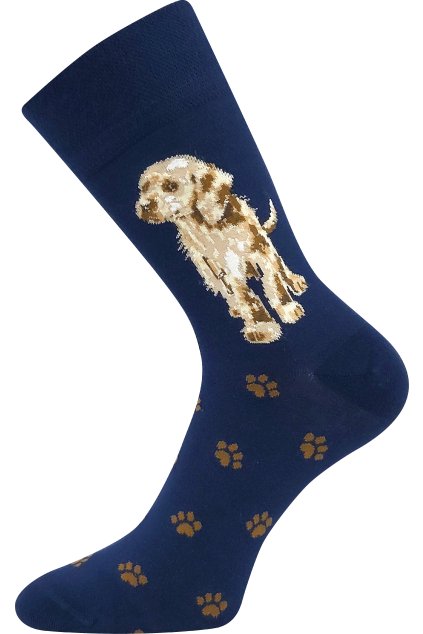 ponožky Foxana - pes (Velikost 35-38 (23-25), 3 pár)