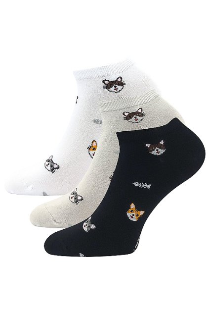 ponožky Bibiana - mix A (Velikost 35-38 (23-25), 3 pár)