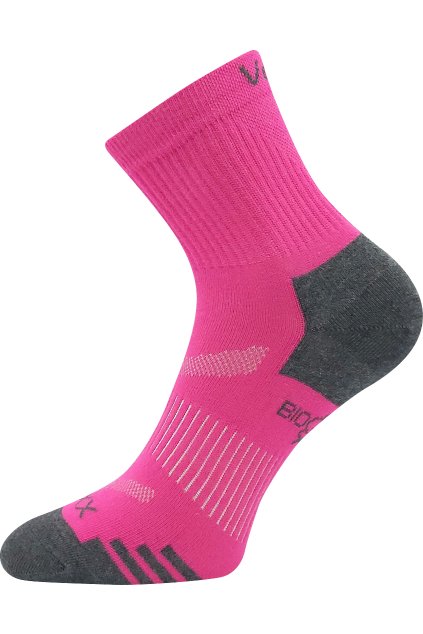 ponožky Boaz - magenta (Velikost 35-38 (23-25), 3 pár)