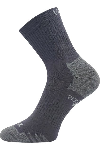 ponožky Boaz - tmavě šedá (Velikost 35-38 (23-25), 3 pár)