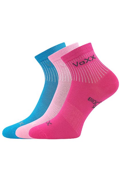 ponožky Bobbik - mix holka (Velikost 20-24 (14-16), 3 pár)