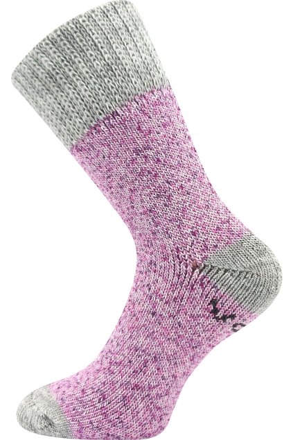 ponožky Molde - fialová (Velikost 35-38 (23-25), 1 pár)