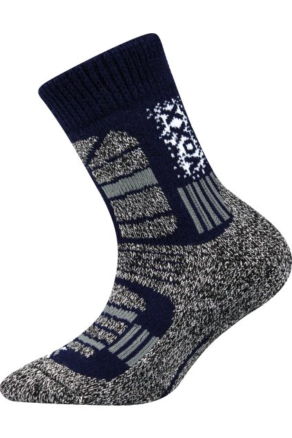 ponožky Traction dětská - tmavě modrá (Velikost 20-24 (14-16), 1 pár)