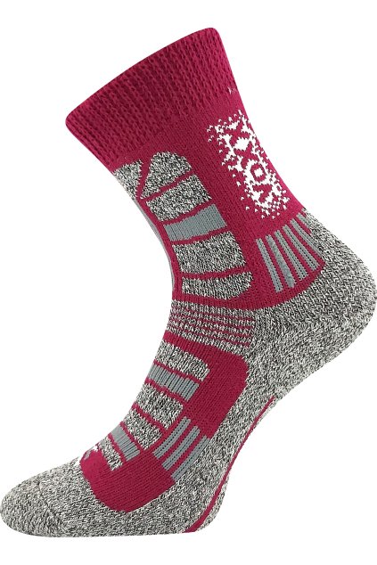 ponožky Traction dětská - ostružinová (Velikost 20-24 (14-16), 1 pár)
