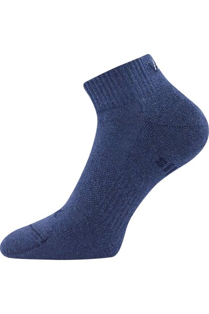 ponožky Legan - modrá melé (Velikost 35-38 (23-25), 1 pár)
