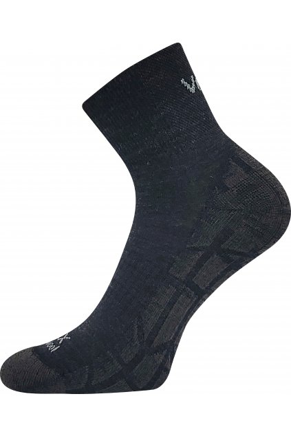 ponožky Twarix short - tmavě šedá