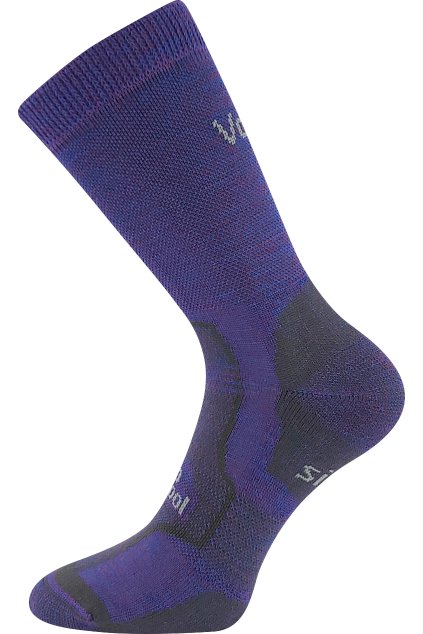 ponožky Granit - fialová (Velikost 35-38 (23-25), 1 pár)