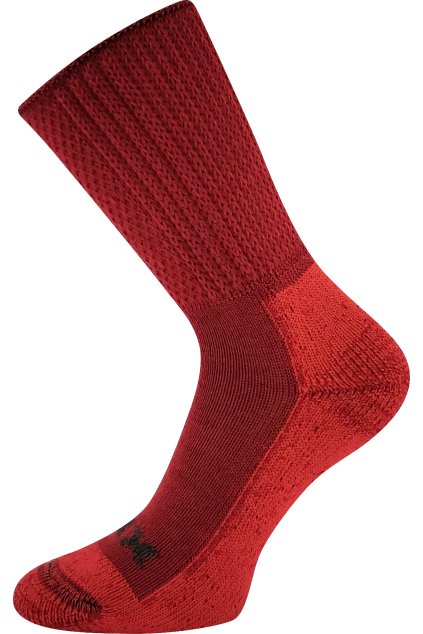 ponožky Vaasa - vínová (Velikost 35-38 (23-25), 1 pár)