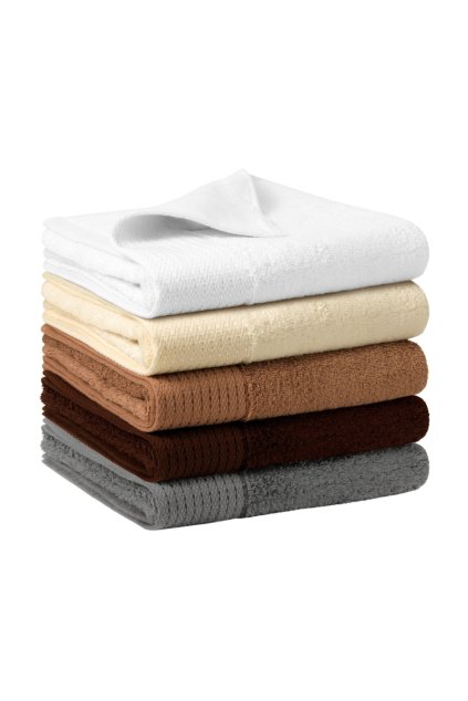 Bamboo Towel Ručník unisex Froté, 70 % viskóza (bambus), 30 % bavlna (Barva bílá, Velikost - cisla,pismena 50 x 100 cm)