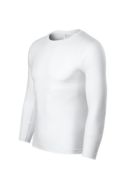 Progress LS Triko unisex Single Jersey, 100 % bavlna (složení se může lišit - barva 03 - 97 % bavlna a 3 % viskóza, barva 12 - 85 % bavlna, 15 % viskóza) (Barva bílá, Velikost - cisla,pismena XS)
