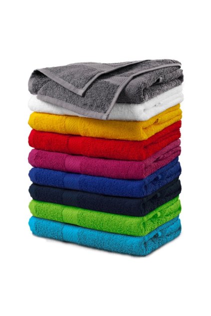 Towel 450 Ručník unisex Froté, 100 % bavlna (Barva bílá, Velikost - cisla,pismena 50 x 100 cm)