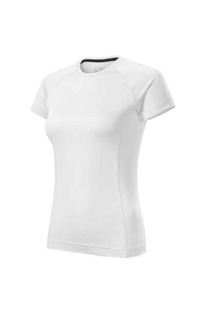 Destiny Tričko dámské Single Jersey, 95 % micro polyester, 5 % elastan (Barva bílá, Velikost - cisla,pismena XS)