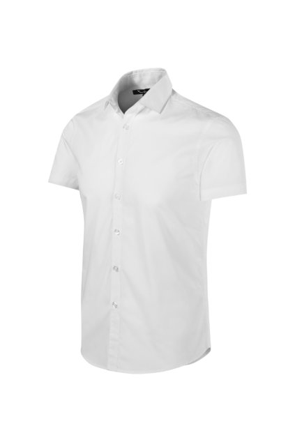 Flash Košile pánská Plátnová vazba, 60 % bavlna, 40 % polyester, slim fit