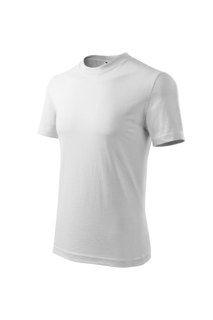 Classic Tričko unisex Single Jersey, 100 % bavlna (složení se může lišit - barva 03 - 97 % bavlna a 3 % viskóza, barva 12 - 85 % bavlna, 15 % viskóza) (Barva bílá, Velikost - cisla,pismena S)
