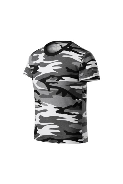 Camouflage Tričko dětské Single Jersey, 100 % bavlna