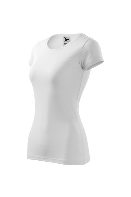 Glance Tričko dámské Single Jersey, 95 % bavlna, 5 % elastan (barva 12 - složení se může lišit - 80 % bavlna, 15 % viskóza, 5 % elastan) (Barva bílá, Velikost - cisla,pismena 2XL)