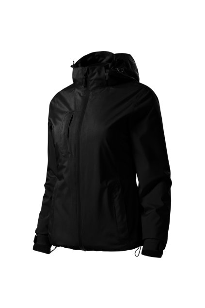 Pacific 3 in 1 Bunda dámská Svrchní bunda:  plátnová vazba, 100 % polyester, TPU membrána, 130 g/m² Vnitřní fleece: 100 % polyester, antipilingová úprava z obou stran, 220 g/m² voděodolnost 8 000 mm, prodyšnost 5 000 g/m²/24 hod (Barva černá, Velikost - cisla,pismena XS)