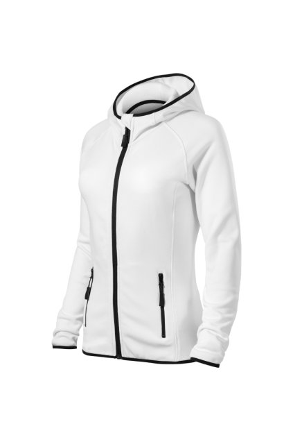 Direct Stretch fleece dámský Stretch fleece, 95 % micro polyester, 5 % elastan (Barva bílá, Velikost - cisla,pismena XS)