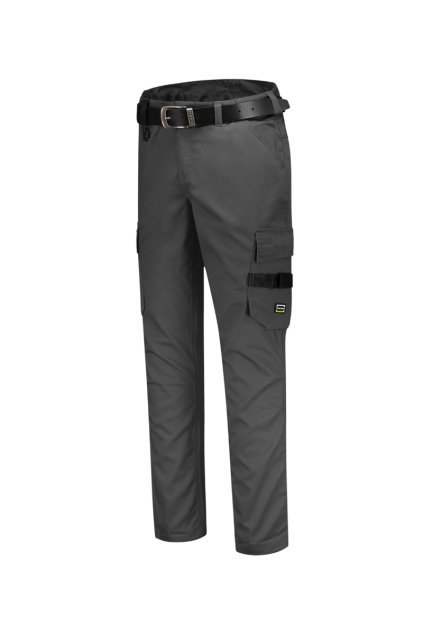 Work Pants Twill Pracovní kalhoty unisex Kepr, 65 % polyester, 35 % bavlna (Barva tmavě šedá, Velikost - cisla,pismena 44)