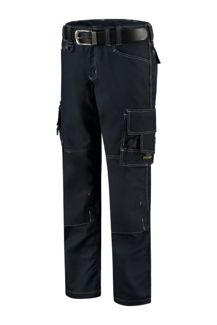 Cordura Canvas Work Pants Pracovní kalhoty unisex Plátnová vazba, 65 % polyester, 35 % bavlna; CORDURA® 100 % polyamid (Barva námořní modrá, Velikost - cisla,pismena 44)