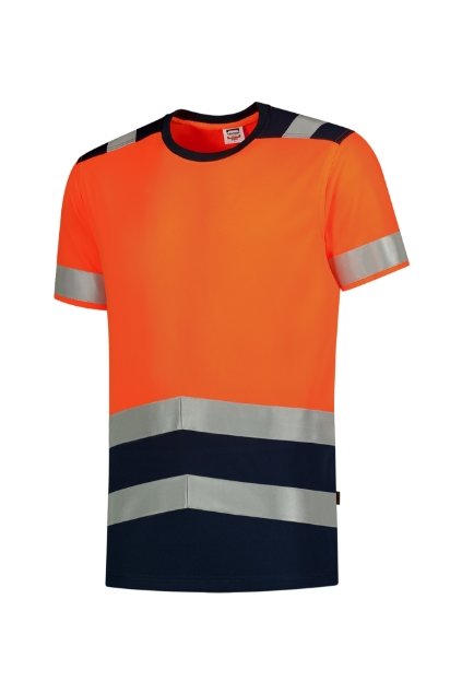 T-Shirt High Vis Bicolor Tričko unisex Birdseye, 50 % polyester, 50 % polyester Cooldry
