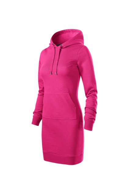 Snap Šaty dámské Výplňková pletenina, vnitřní strana nepočesaná, 65 % bavlna, 35 % polyester (barva 12 složení se může lišit - 85 % bavlna, 15 % viskóza)