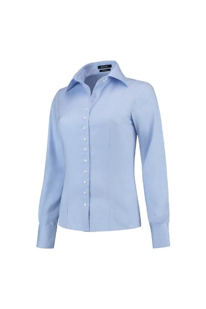 Fitted Blouse Košile dámská Oxford, 60 % bavlna, 40 % polyester