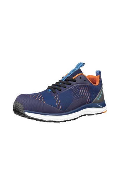 AER55 IMPULSE BLUE ORANGE LOW Polobotky unisex Svrchní materiál - pletenina SAFETY KNIT® s FITFRAME®, podšívka - prodyšná (Barva modrá, Velikost - cisla,pismena 42)
