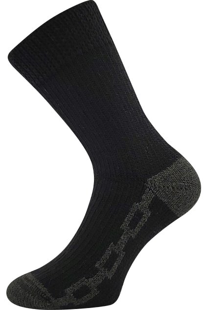 ponožky Spací - černá (Velikost 35-38 (23-25), 1 pár)