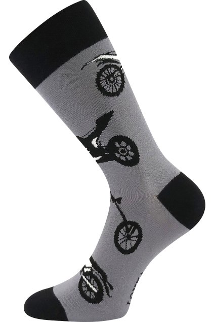 ponožky Depate - moto 1 (Velikost 39-42 (26-28), 3 pár)