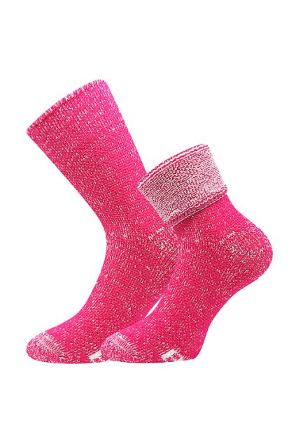 ponožky Polaris - magenta (Velikost 35-38 (23-25), 1 pár)