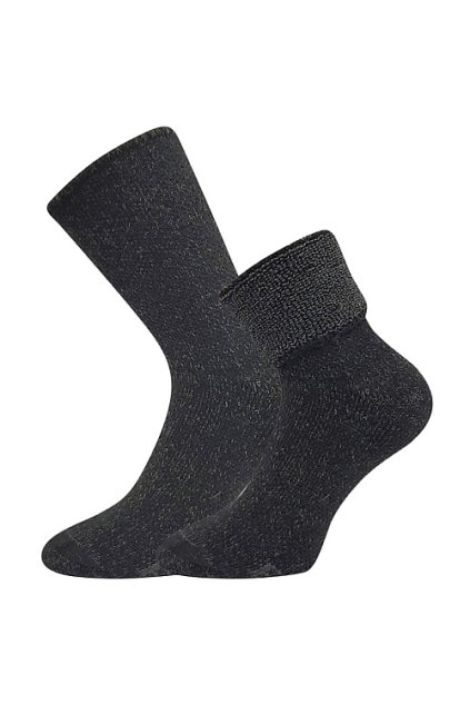 ponožky Polaris - černá (Velikost 35-38 (23-25), 1 pár)