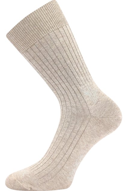 ponožky Hempix - béžová (Velikost 35-38 (23-25), 3 pár)