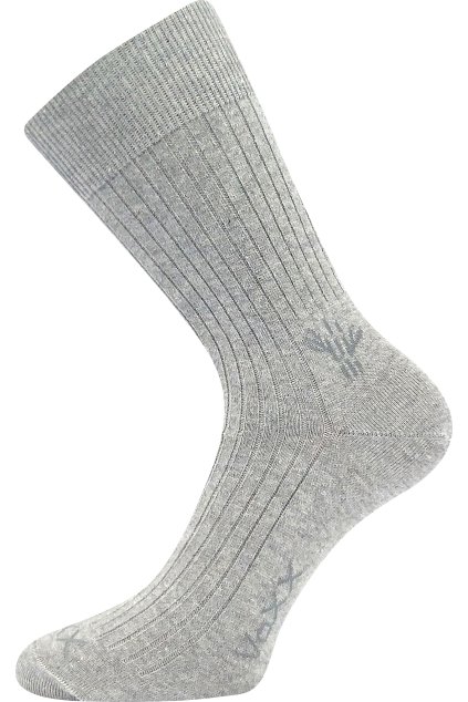 ponožky Hempix - šedá (Velikost 35-38 (23-25), 3 pár)