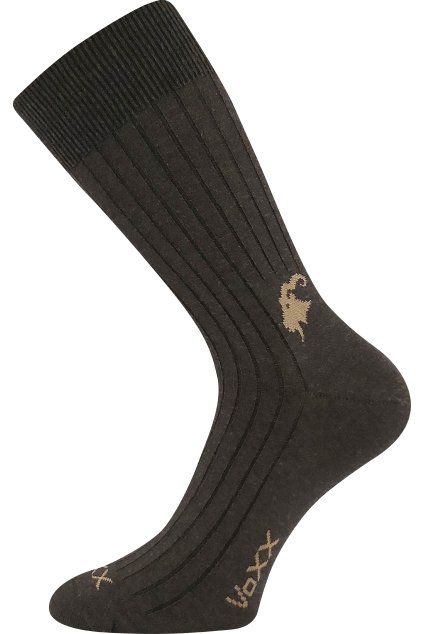 ponožky Cashmere love - tmavě hnědá (Velikost 35-38 (23-25), 3 pár)