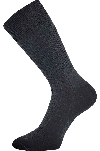 ponožky Cashcot - antracitová (Velikost 35-38 (23-25), 3 pár)