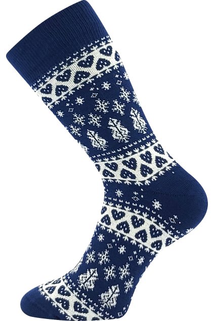 ponožky Zimona - tmavě modrá (Velikost 35-38 (23-25), 1 pár)