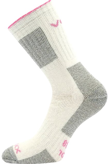 ponožky Empire dětská - světle šedá-růžová (Velikost 20-24 (14-16), 1 pár)